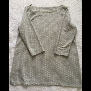 Fab Liz Claiborne tunic top